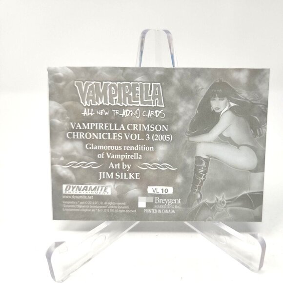 Vampirella 2012 Vampirella Lenticular card VL-10 - Jim Silke (a35) - Picture 2 of 2